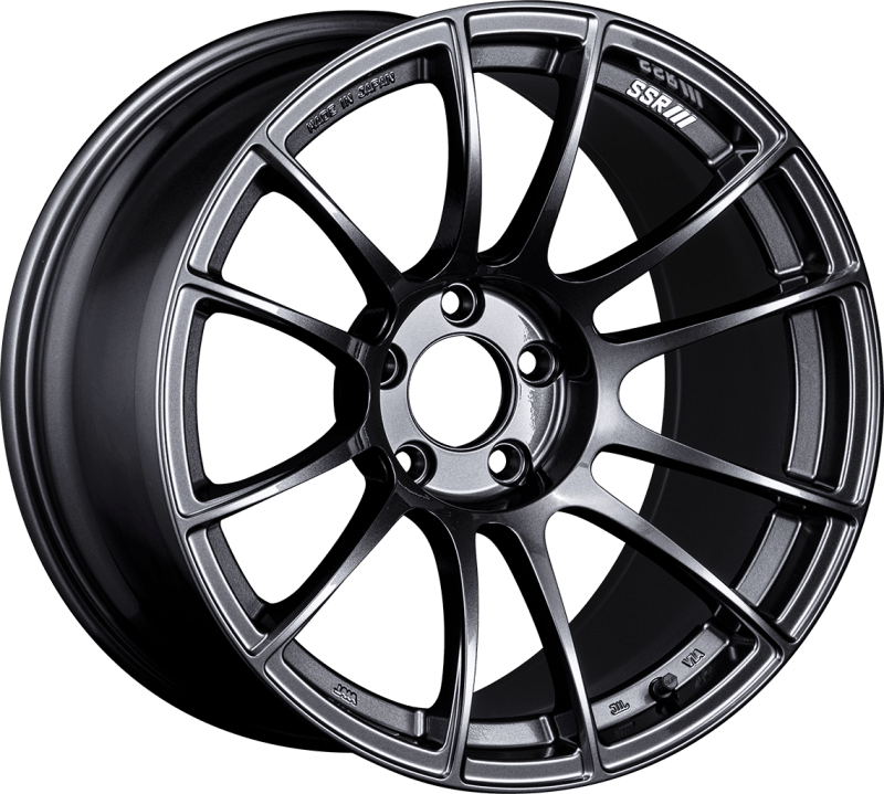 SSR GTX04 18×10.5 5x114.3 15mm Offset Dark Gunmetal Wheel - JDMuscleWheelsssrXF18105+1505GDG18x10.5+15mm5x114.3