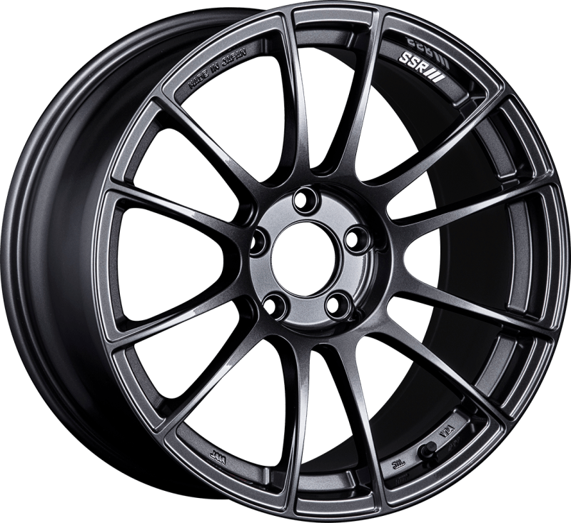SSR GTX04 18×9.5 5x114.3 22mm Offset Dark Gunmetal Wheel - JDMuscleWheelsssrXF18950+2205GDG18x9.5+22mm5x114.3