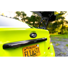 Subaru OEM [15-21 WRX/STI] STI Carbon Fiber Rear Trunk Lid Garnish | J121SVA100