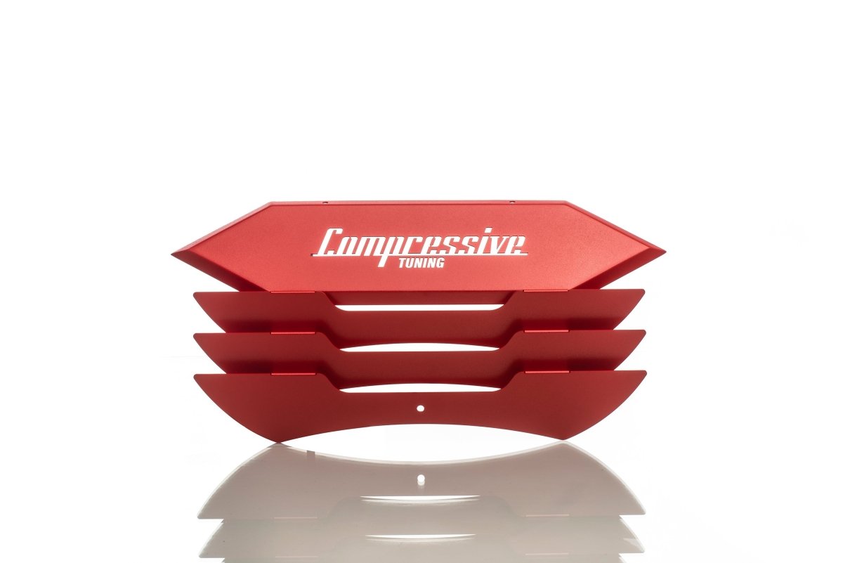 STI Louvre Cover - 08' + STI - JDMuscleLV151-EJ-RDWrinkle Red