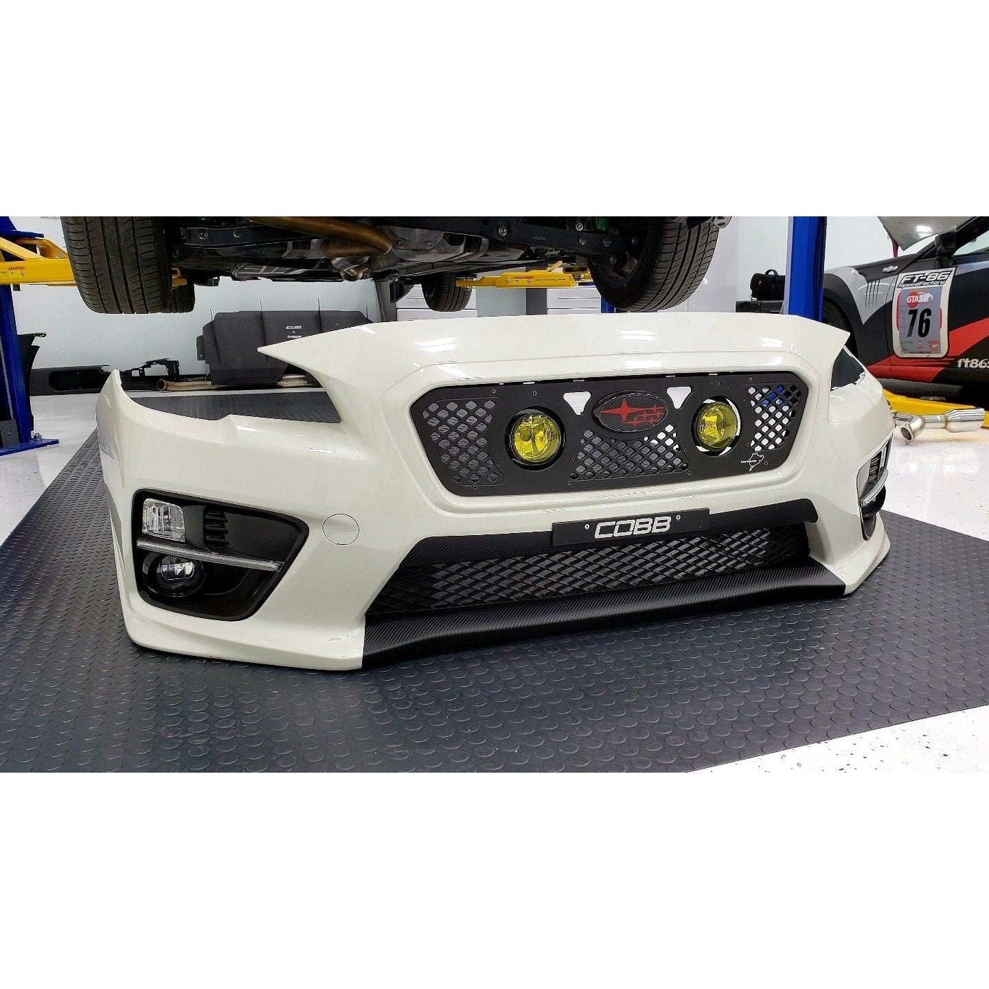 Sticker Fab StickerFab 2018 Style Bumper Overlay Upper AND Lower | Carbon Vinyl, G ...