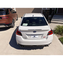 Sticker Fab 15-21 WRX/STI 3D Carbon Low Profile OEM Spoiler Protector Accent with Logo