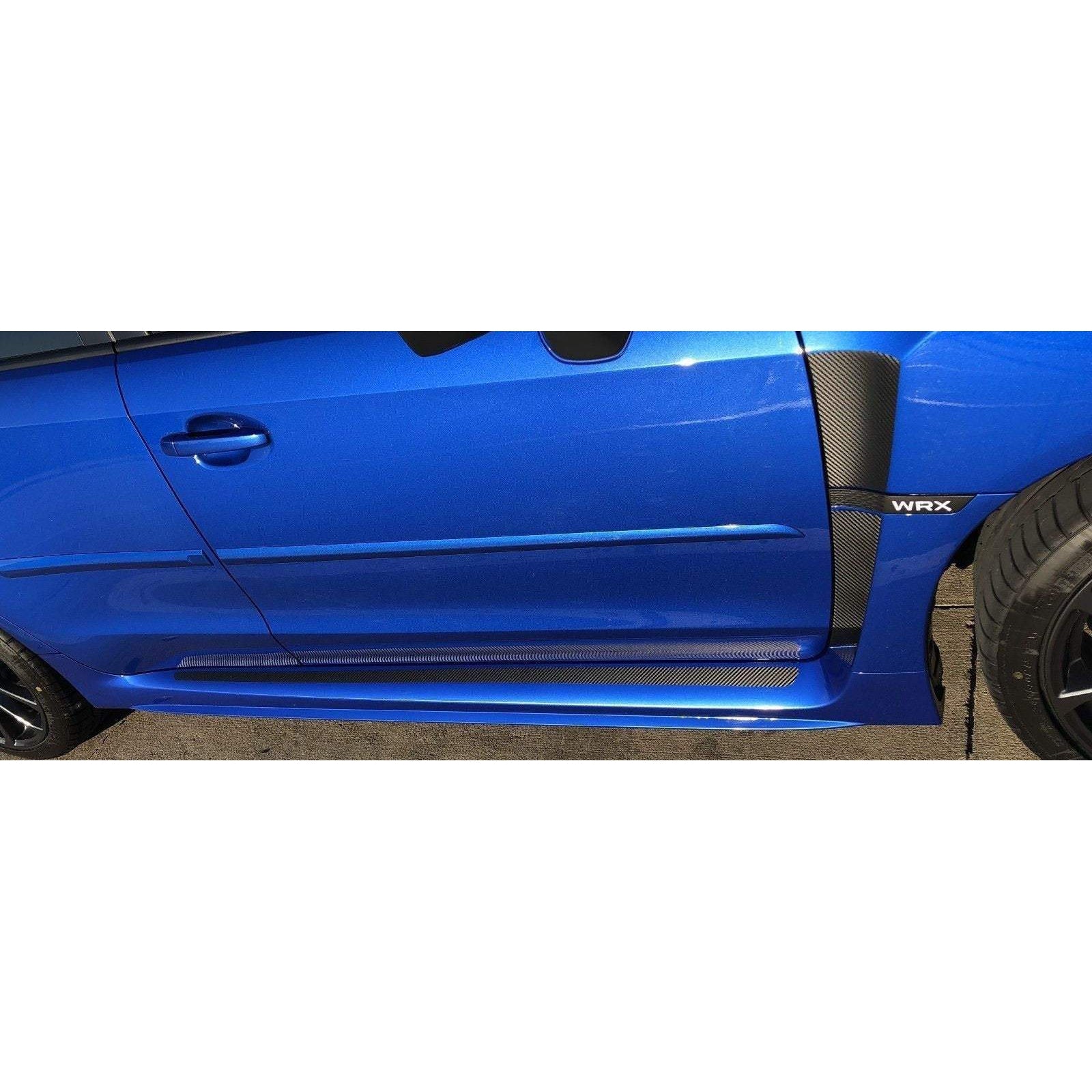 Sticker Fab Fender Upper and Lower Overlays (3D Carbon, Matte Black, or Gloss Black) - 2015-2020 WRX / STI-Stickers and Vinyls-Sticker Fab-JDMuscle