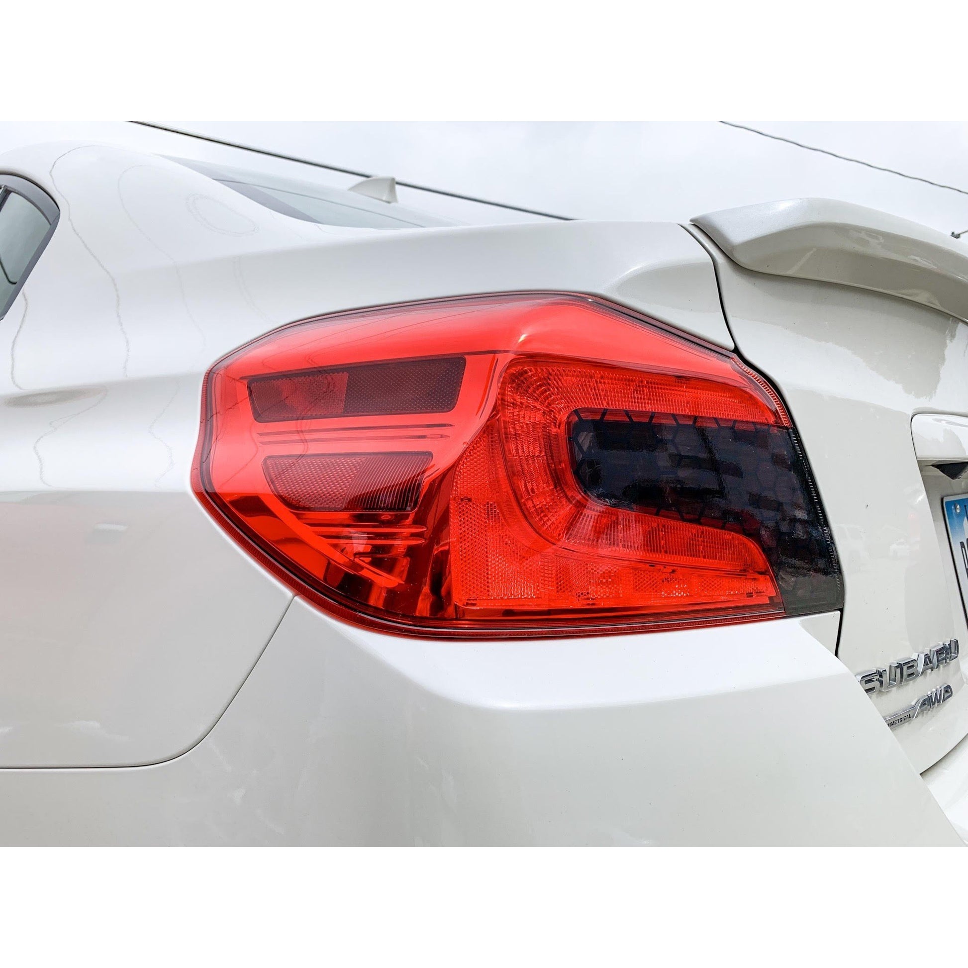 Sticker Fab Special Edition Dark Smoke Honeycomb Tail Light Overlays - 2015+ WRX / STI-SFB15WRXTLDSHC-SFB15WRXTLDSHC-Stickers and Vinyls-Sticker Fab-JDMuscle