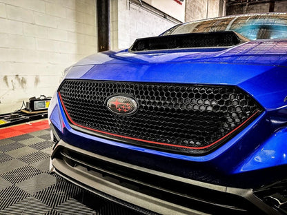StickerFab [22 - 26 WRX] Printed Series Front and Rear Emblem Overlays | Gloss / Red | ST - 02GR - JDMuscleOrnaments and EmblemsST-02GR