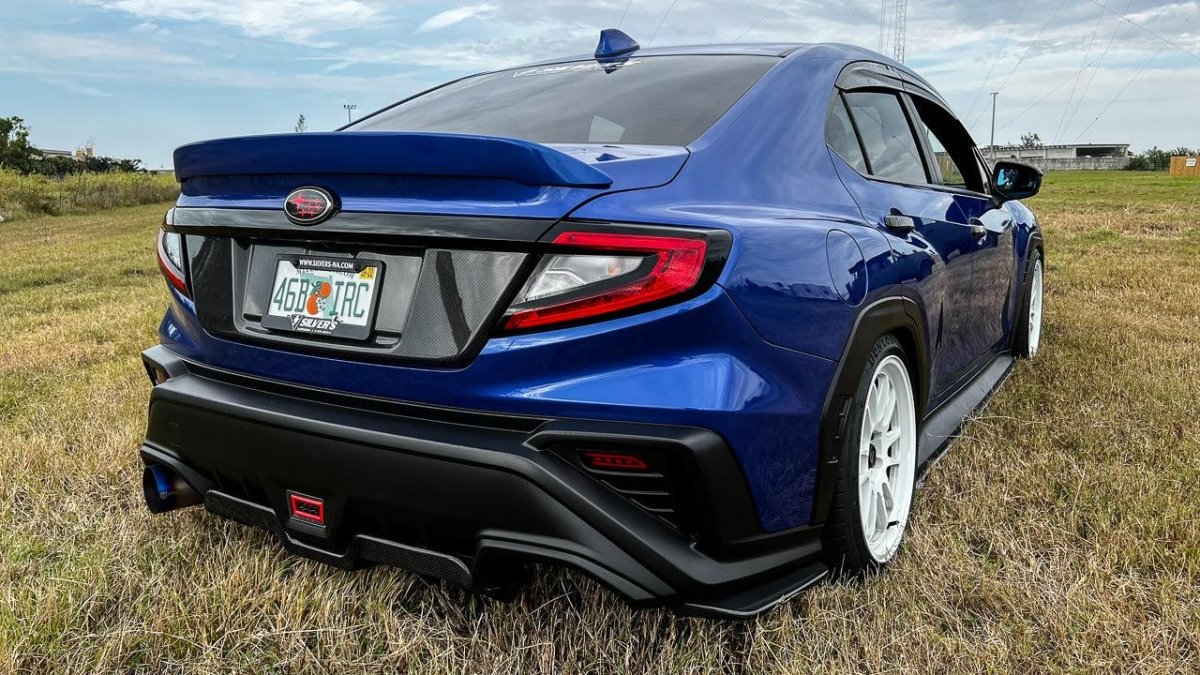 StickerFab [22 - 26 WRX] Printed Series Front and Rear Emblem Overlays | Gloss / Red | ST - 02GR - JDMuscleOrnaments and EmblemsST-02GR