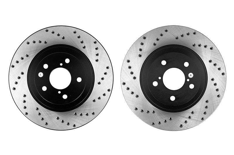 Stoptech Front Drilled Rotor Pair Subaru FRS 2013 - 21 / BRZ 2013 - 21/ GR 86 2013 - 21 | 128.47021 - GRP - JDMuscleBrake Rotors128.47021-GRP