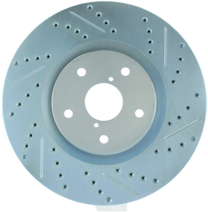 StopTech Select Sport 13 - 17 WRX STI Slotted and Drilled Left Rotor - JDMuscleNon - Categorizedsto227.47022L