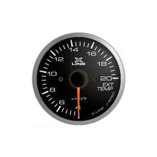 STRI Xline V2 60mm Clear Lens/White Exhaust Temperature Gauge - Universal