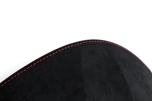 Subaru JDM [13 - 20 BRZ, 13 - 16 FR - S, 17 - 19 FT86] Alcantara Gauge Cover Trim Black with Red Stitching | 66180CA090 - JDMuscleTrim KitsSUB66180CA090
