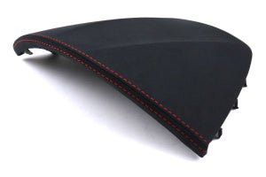 Subaru JDM [13 - 20 BRZ, 13 - 16 FR - S, 17 - 19 FT86] Alcantara Gauge Cover Trim Black with Red Stitching | 66180CA090 - JDMuscleTrim KitsSUB66180CA090