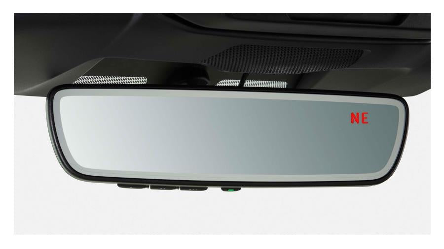 Subaru OEM [22 - 26 WRX] Auto - Dimming Mirror With Compass And Homelink w/ CVT Transmission | H501SVC000 - JDMuscleMirrorsH501SVC000