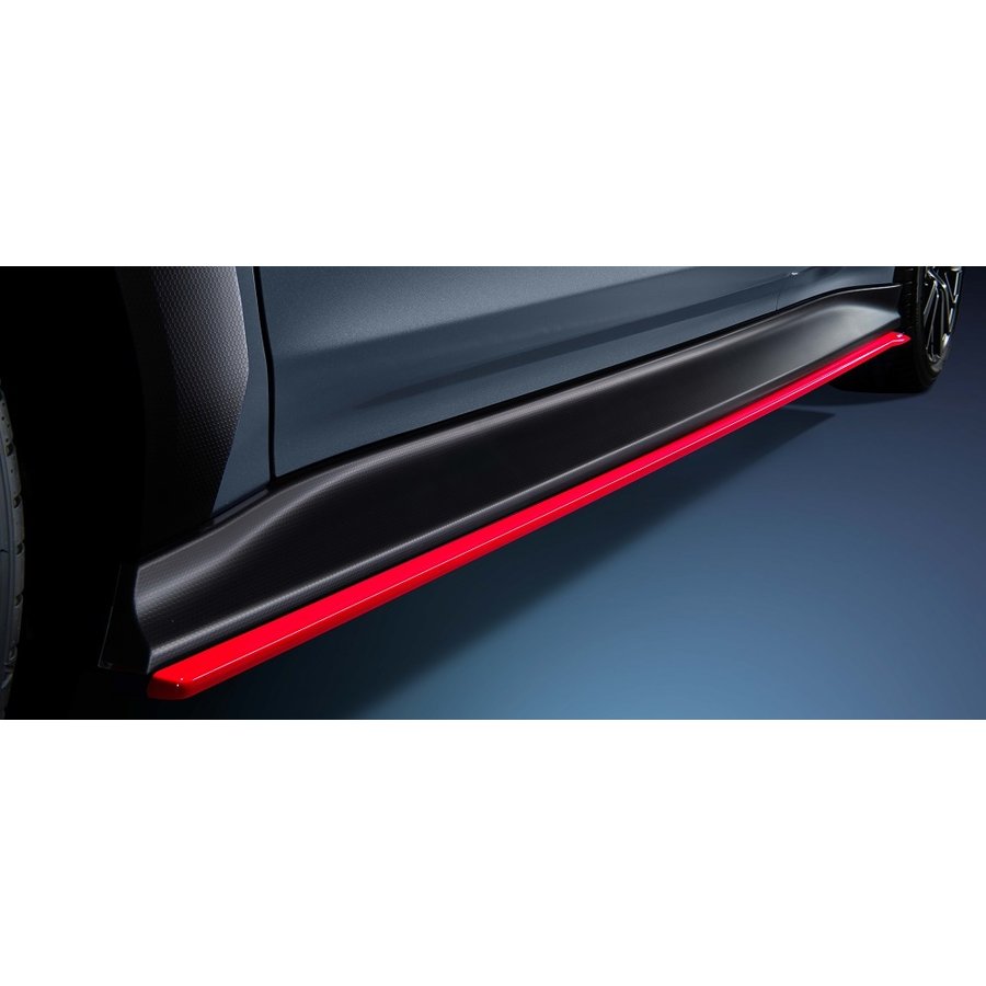 Subaru OEM [22 - 26 WRX] STI Side Under Spoiler Kit Red | E2610VC120 - JDMuscleSide SkirtsE2610VC120