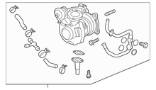 Subaru OEM IHI VF48 Turbocharger Subaru STI 2008+ | 14411AA700 - JDMuscleTurbosSUB14411AA700