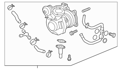 Subaru OEM IHI VF48 Turbocharger Subaru STI 2008+ | 14411AA700 - JDMuscleTurbosSUB14411AA700