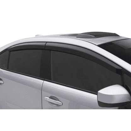 Subaru Window Rain Guards - Subaru Models (inc. 2015+ WRX/STI / 2015-2016 Impreza Sedan) (E3610FJ860)-subE3610FJ860-E3610FJ860-Rain Guards-Subaru OEM-JDMuscle