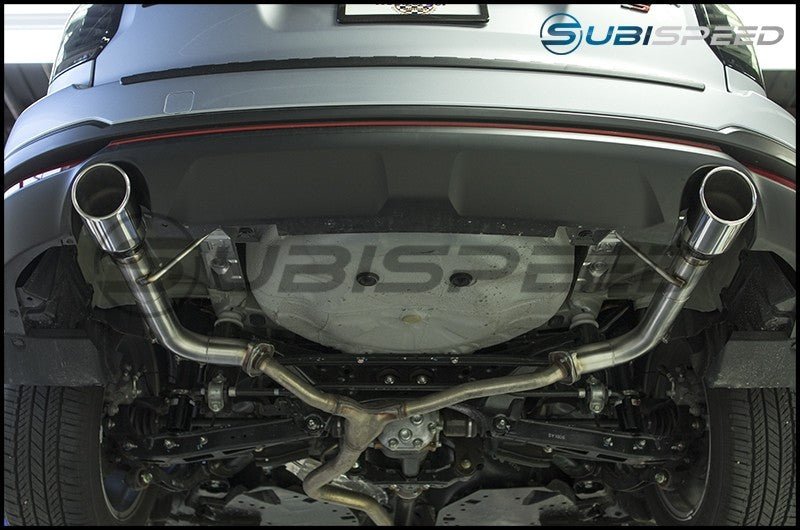Subispeed [14-18 Forester] Muffler Delete Burnt Tips | SS-FXTMUFDEL-SSBLU - JDMuscleAxle Back ExhaustsSBSSS-FXTMUFDEL-SSBLU