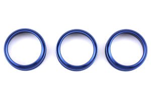SubiSpeed Blue Climate Control Knob Covers Suabru Forester 2014-2018 / WRX 15-21 / STI 15-21 | SBSSS15WRXACBL - JDMuscleTrim KitsSBSSS15WRXACBL