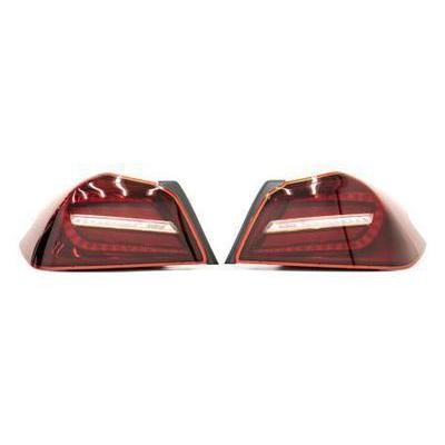 SubiSpeed JDM Style Sequential Tail Lights Subaru WRX / STI 2015-2020 (Pair)-15WRX.JDMTL.3-15WRX.JDMTL.3-Tail Lights-Subispeed-Smoked Red-JDMuscle