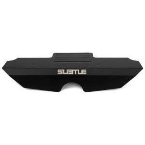 Subtle Solutions Alternator Cover Black Subaru WRX 2006-2014 / STI 2004-2014 / Legacy GT 2005-2009 / Forester XT 2004-2013-ENG-1000-BLK-Alternator Covers-Subtle Solutions-JDMuscle