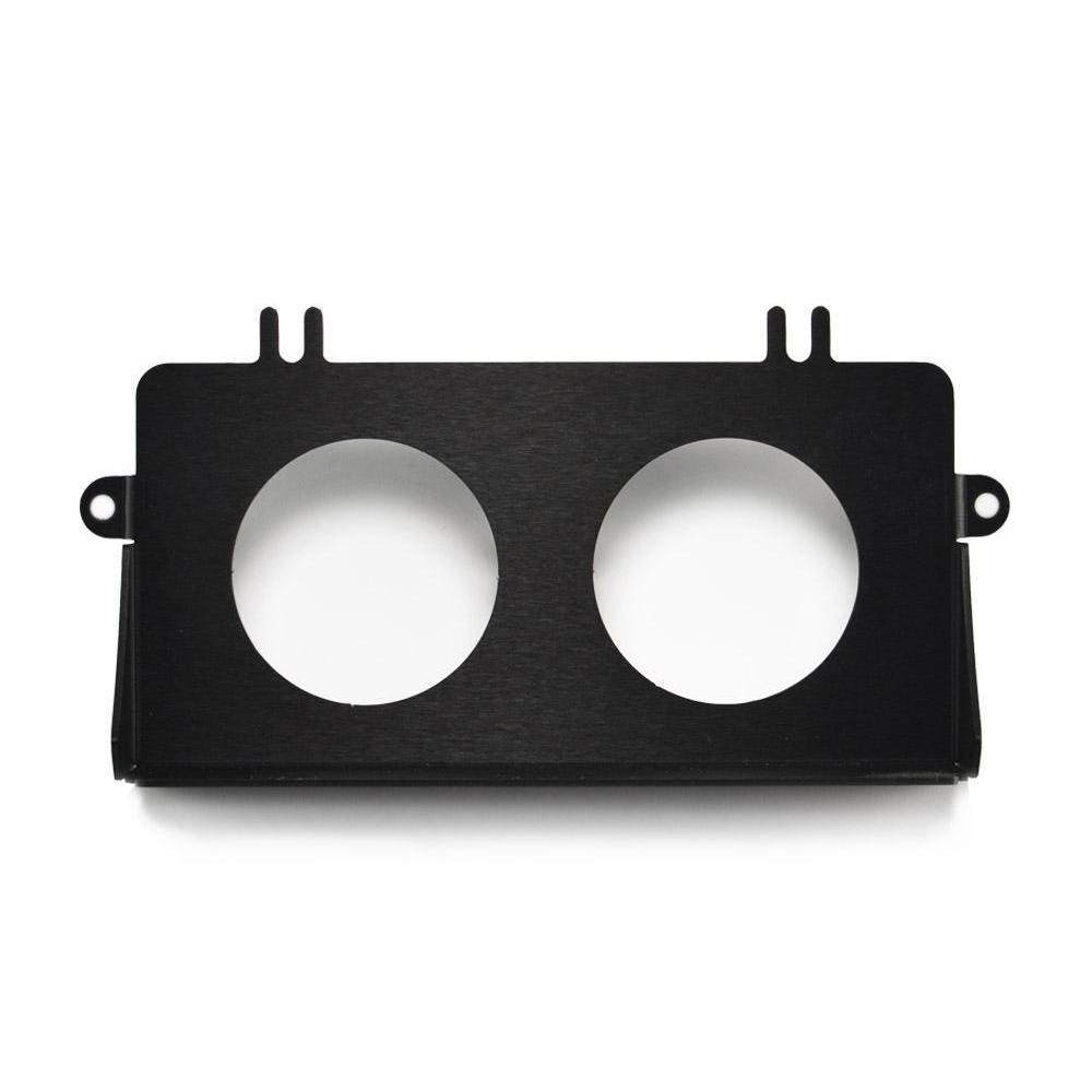 Subtle Solutions Dual 52mm Ashtray Gauge Bezel Black Subaru Forester 2003-2008-INT-1052-BLK-INT-1052-BLK-Pods-Subtle Solutions-JDMuscle