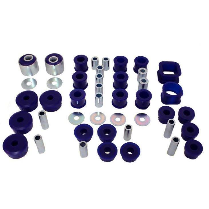 Super Pro Front + Rear Enhancement Bushings Kit Subaru STI 2004-2007-KIT179K-Suspension Bushings-Super Pro-JDMuscle