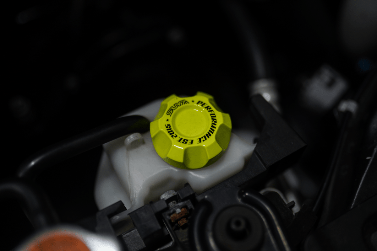 Suya Performance Billet Aluminum Engine Bay Caps 4PC Set [All Subaru Models] - JDMuscleDress Up KitsSUYA-ENG-SUB-TETeal