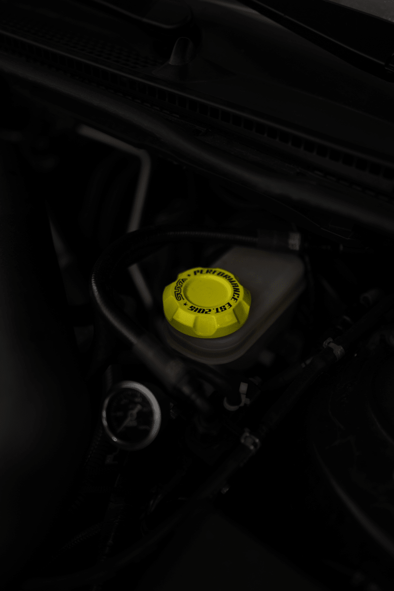 Suya Performance Billet Aluminum Engine Bay Caps 4PC Set [All Subaru Models] - JDMuscleDress Up KitsSUYA-ENG-SUB-TETeal