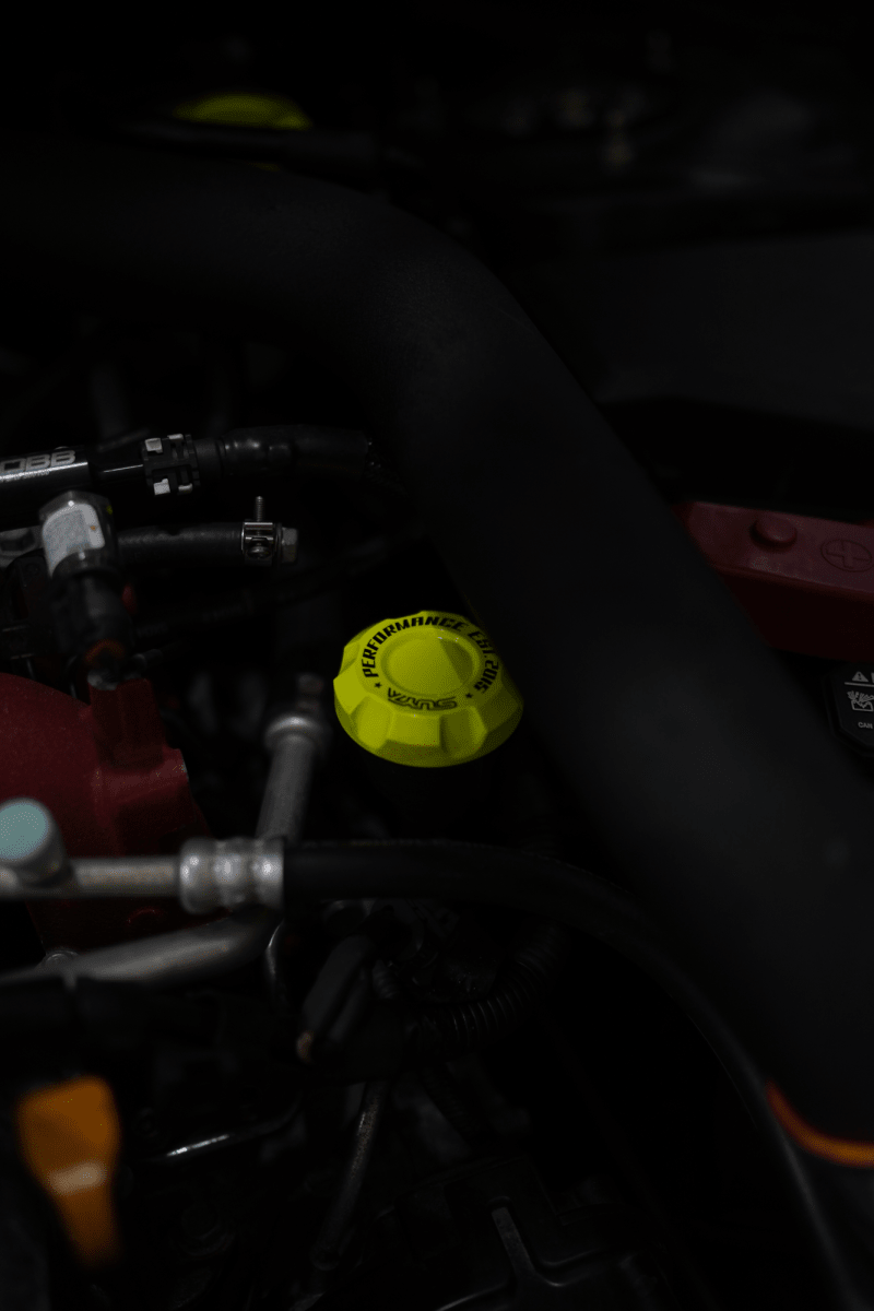 Suya Performance Billet Aluminum Engine Bay Caps 4PC Set [All Subaru Models] - JDMuscleDress Up KitsSUYA-ENG-SUB-TETeal