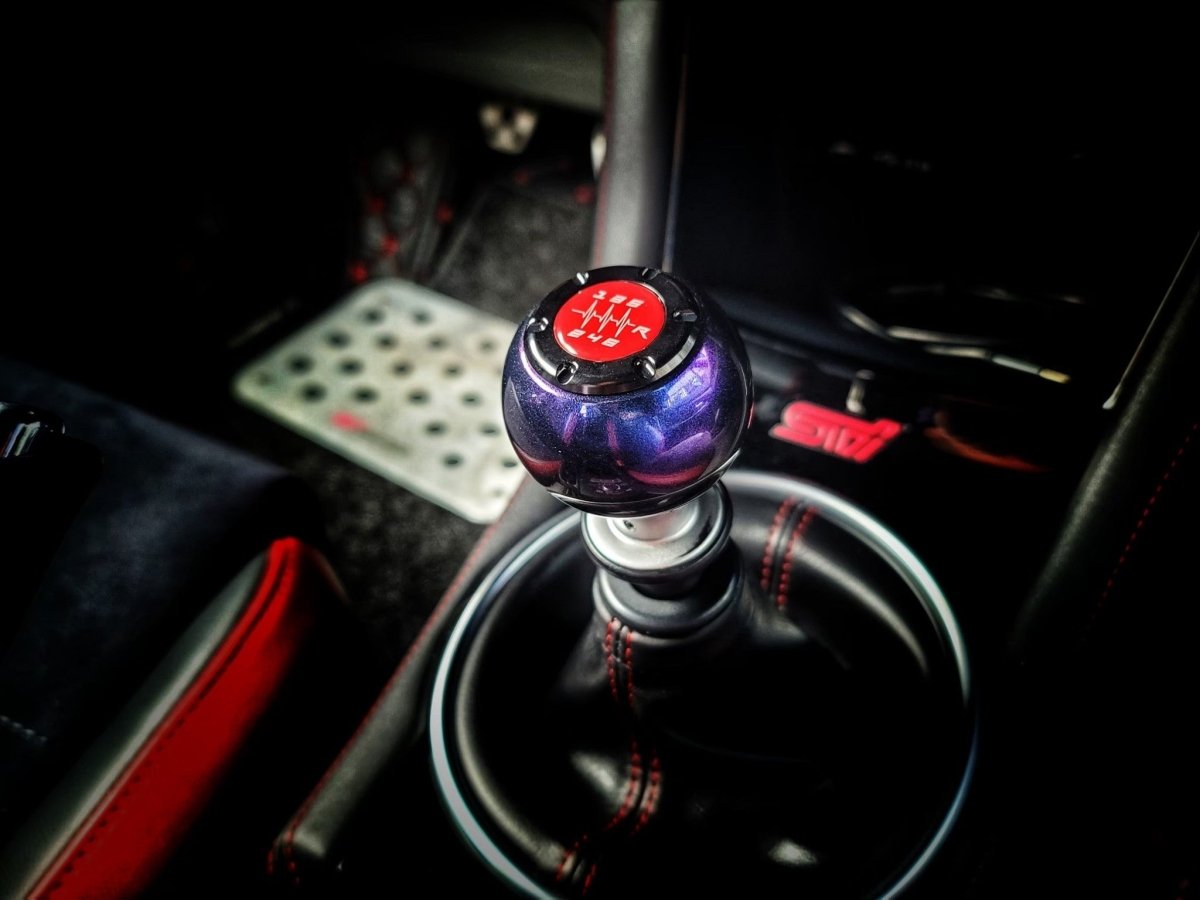 Suya Performance Billet Aluminum Shift Knob MT/ CVT Subaru - JDMuscleShift KnobsMTPurple Blue