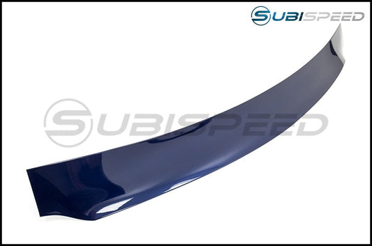 OLM LAPSI BLUE PEARL PAINT MATCHED REAR WINDOW ROOF VISOR / SPOILER 2015-2021 Subaru WRX & STI | 15WRXRV-K3X
