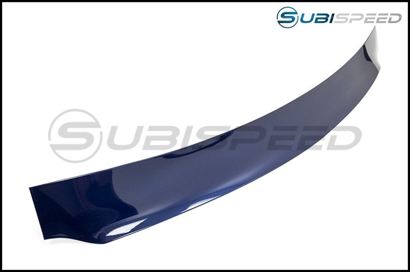 OLM LAPSI BLUE PEARL PAINT MATCHED REAR WINDOW ROOF VISOR / SPOILER 15-21 Subaru WRX & STI | 15WRXRV-K3X