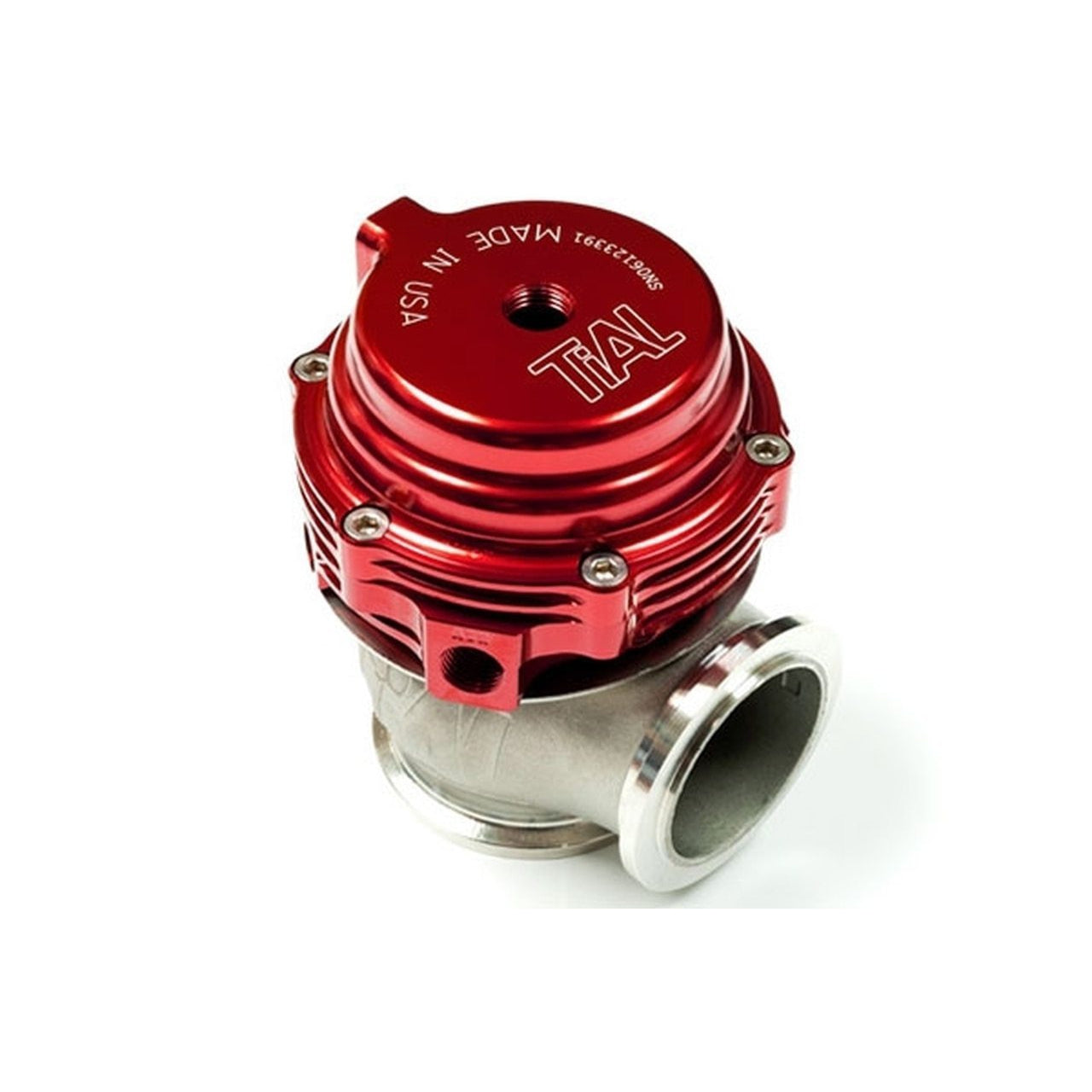 TiAL MVS 38mm V-Band External Wastegate w/ All Springs - Universal-ATP-TIL-WGT-022RD-ALL-TIAL-MVS.R-Wastegates-Tial-Red-JDMuscle