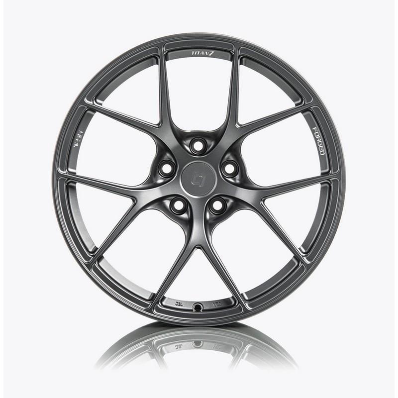 Titan 7 18 Inch T-S5 Satin Titanium Forged Wheels For Honda Civic Type R FK8-TS501895045512064ST-TS501895045512064ST-Wheels-Titan 7-JDMuscle