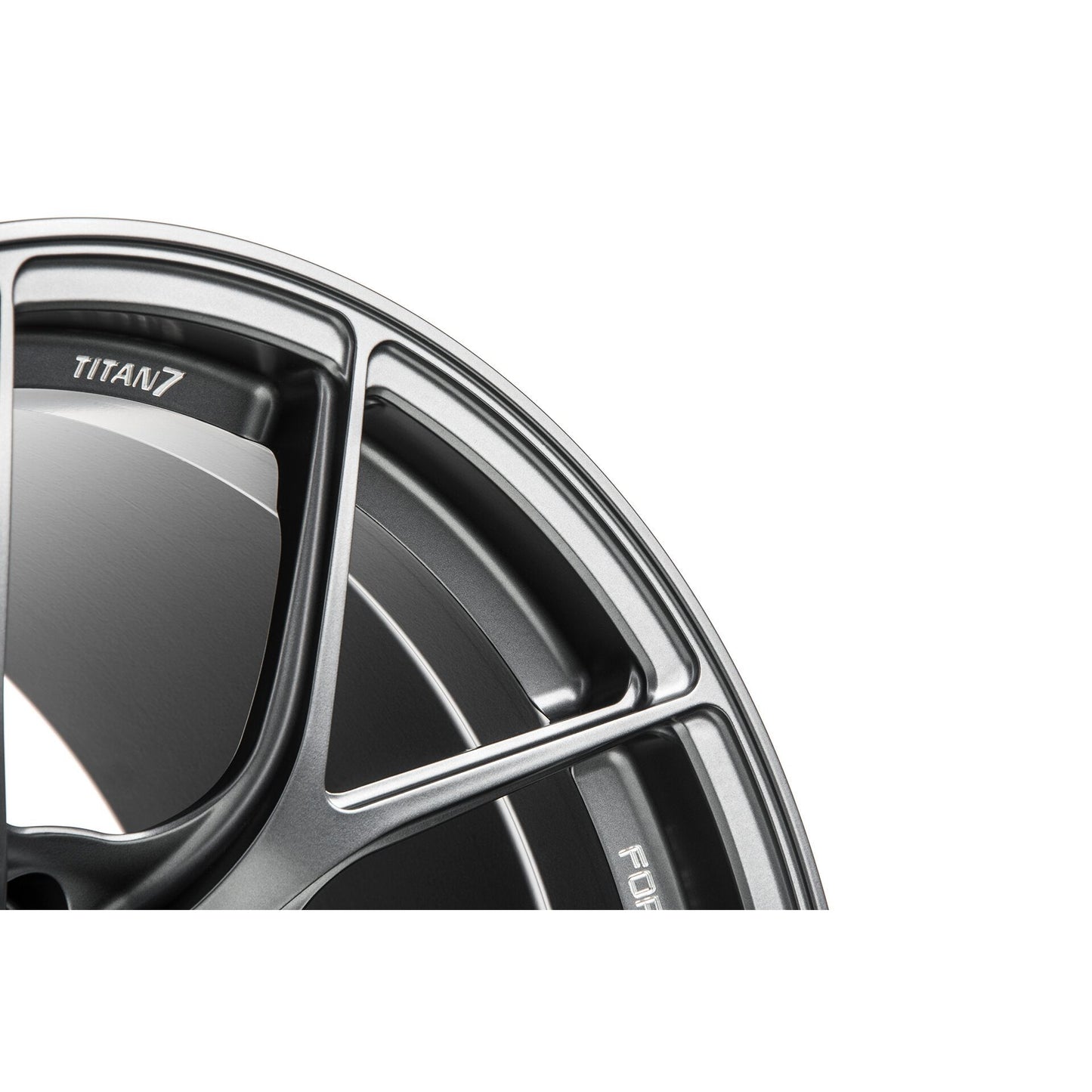 Titan 7 19 Inch T-S5 Forged Wheels - Satin Titanium for Toyota Supra A90-TS5-Supra-19-ST-Wheels-Titan 7-JDMuscle
