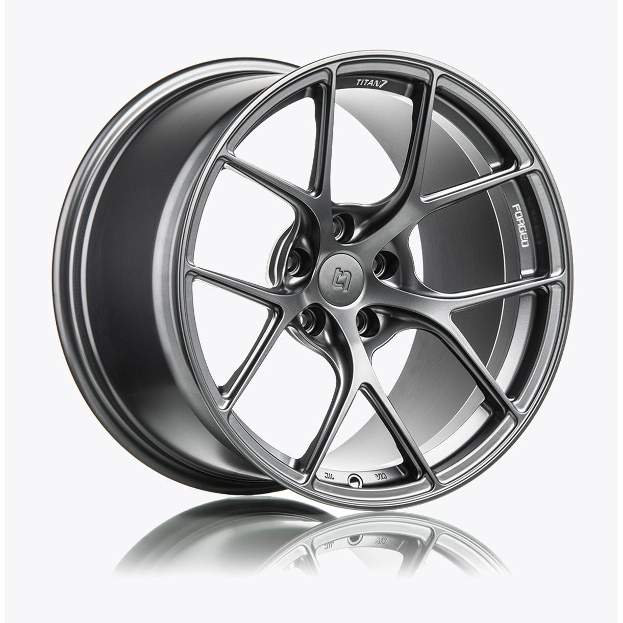 Titan 7 T-S5 FORGED SPLIT 5 SPOKE WHEEL 18x9.5 5x114.3 +40
