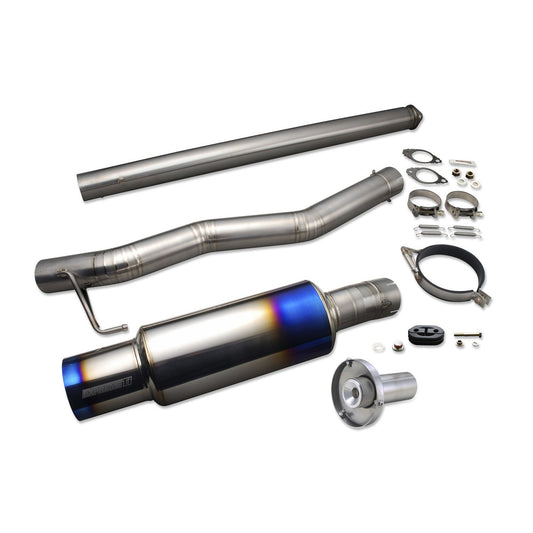 Tomei Expreme Ti Titanium Cat Back Exhaust Mitsubishi EVO 8 / EVO 9 2003-2006-TB6090-MT01B-Cat Back Exhaust System-Tomei-JDMuscle