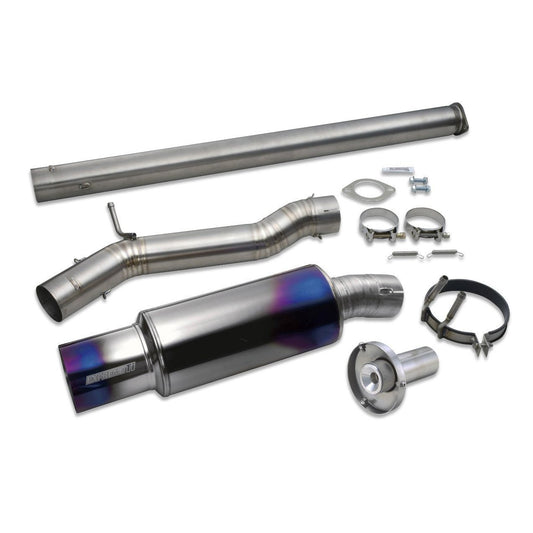 Tomei Expreme Ti Titanium Cat Back Exhaust Mitsubishi EVO X 2008-2015-TB6090-MT02A-Cat Back Exhaust System-Tomei-JDMuscle