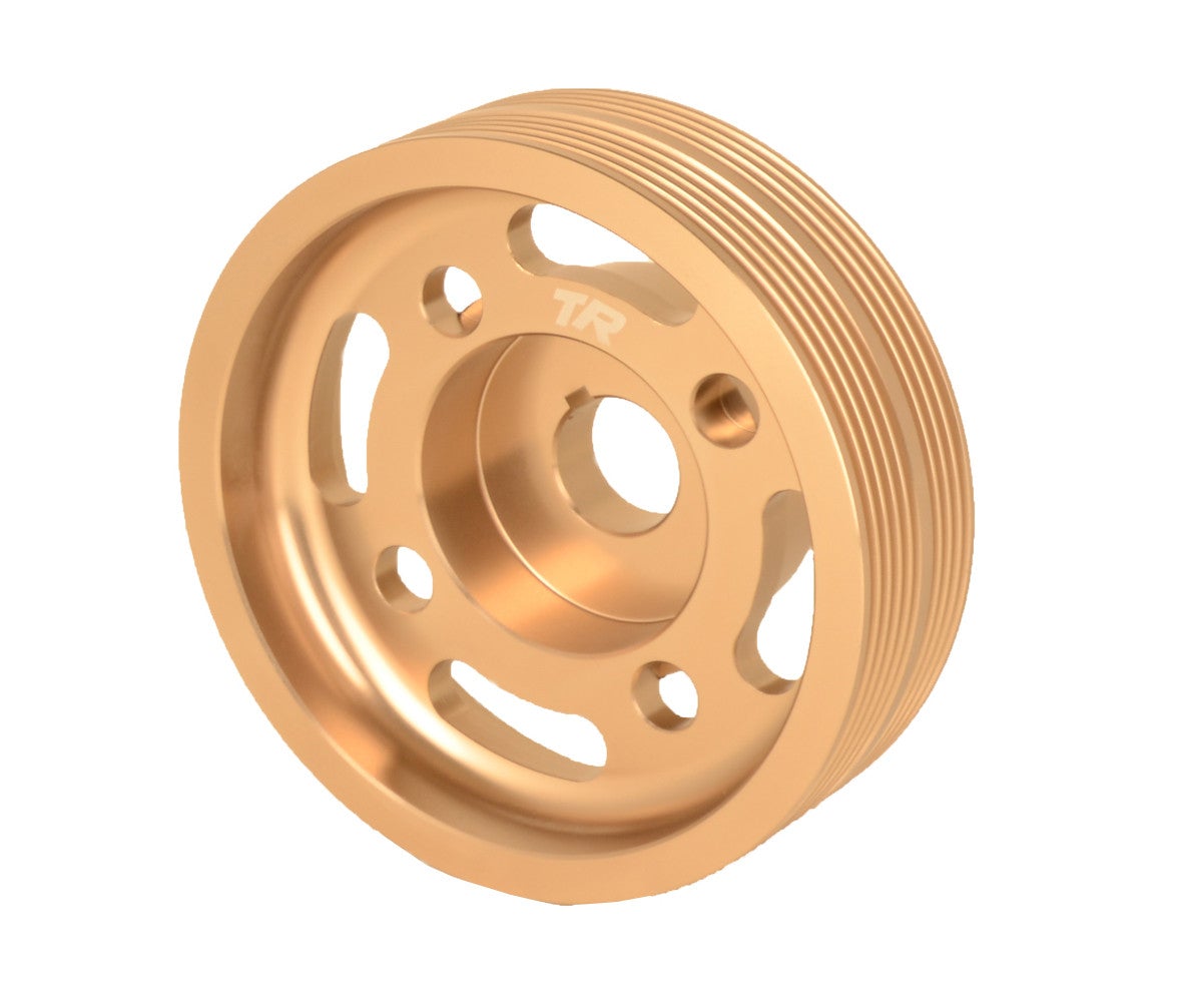 Tomioka Racing Lightweight Crank Pulley Subaru 2002 - 2014 WRX / 2004+ STI | TR - TM2040 - JDMusclePulleysTR-TM2040