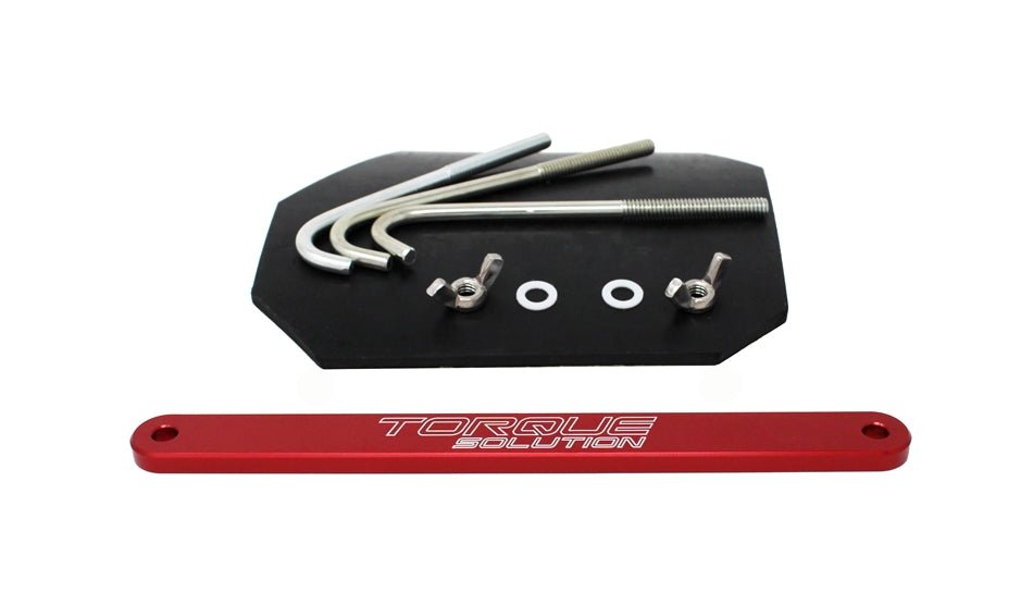 Torque Solution [02 - 07 WRX / STi] Small Battery Tie Down - Red | TS - SU - 613R - JDMuscleBattery Tie Downs and TraystqsTS-SU-613R