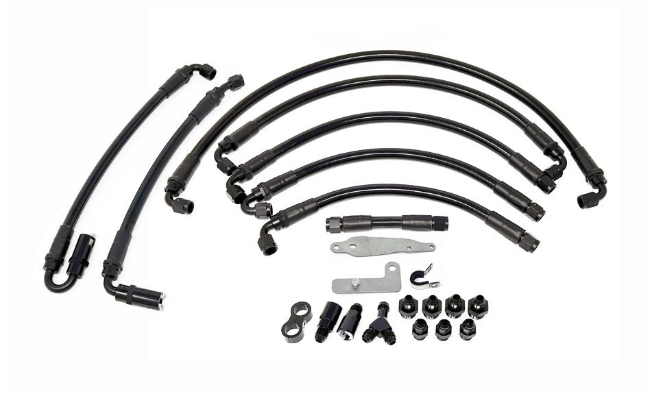 Torque Solution 08 - 21 STI / 08 - 14 WRX PTFE Fuel Line Kit w/ Flex Fuel | TS - SU - 6FLK - AM - P - 08 - FF - JDMuscleFuel Lines and FittingstqsTS-SU-6FLK-AM-P-08-FF