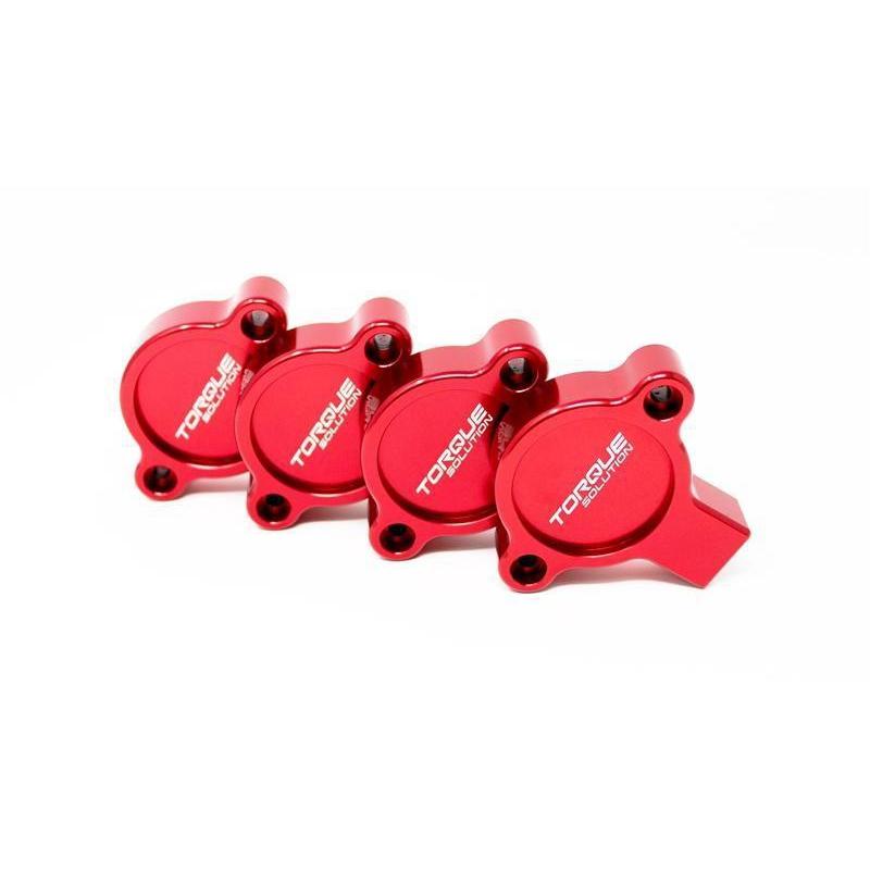 Torque Solution AVCS Cam Sensor Cover Red 15+ Subaru WRX / BRZ / FR-S / GT86-tqsTS-SU-505RD-Cam Sensor Covers-Torque Solution-JDMuscle