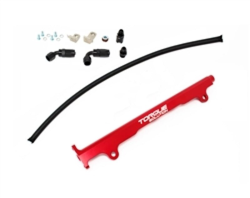 Torque Solution Billet Aluminum Fuel Rail Red Mitsubishi Evo X 2008+ | TS - EV - 485R - JDMuscleFuel RailstqsTS-EV-485R