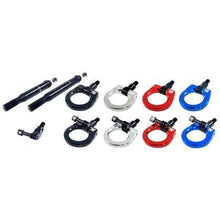 Torque Solution Billet Rear Tow Hook w/ Go Pro Mount Silver WRX/STI 2008-2014