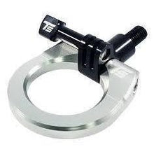 Torque Solution Billet Rear Tow Hook w/ Go Pro Mount Silver WRX/STI 2008-2014