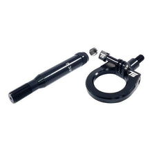 Torque Solution Billet Rear Tow Hook w/Go Pro Mount Black WRX/STI 2008-2014