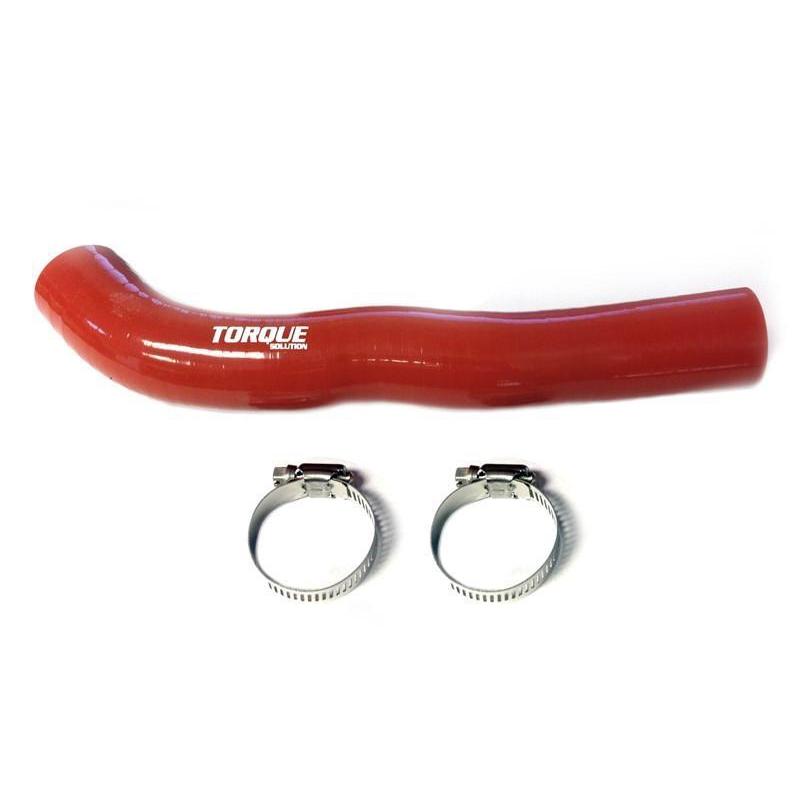 Torque Solution Bypass Valve Hose Red 2007-2013 Mazdaspeed 3-tqsTS-MS-010R-Engine Hose Kits-Torque Solution-JDMuscle