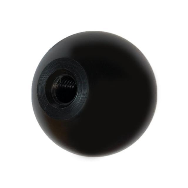 Torque Solution Delrin 50mm Round Shift Knob 12x1.25 - Universal-tqsTS-UNI-107A-tqsTS-UNI-107A-Shift Knobs-Torque Solution-JDMuscle