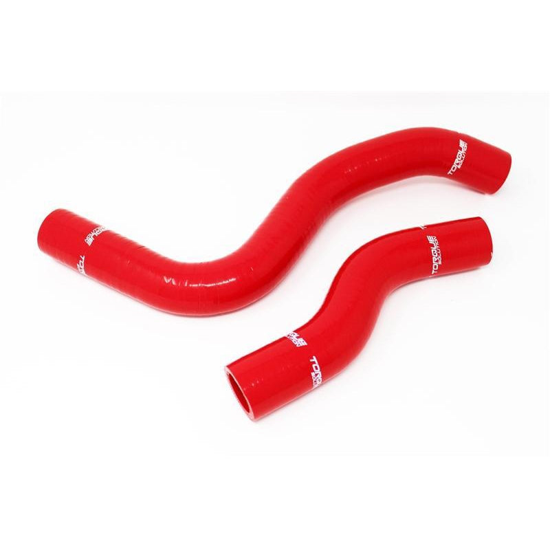 Torque Solution Silicone Radiator Hose Kit Honda Civic Type R 2017-2019-tqsTS-CH-461RD-Radiator Hoses-Torque Solution-Red-JDMuscle