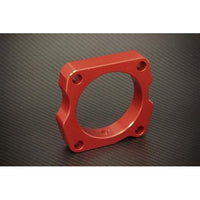 Torque Solution Throttle Body Spacer | Red 2010+ Acura TSX V6